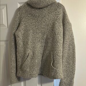 GAP Gray Cowl Neck Sweater